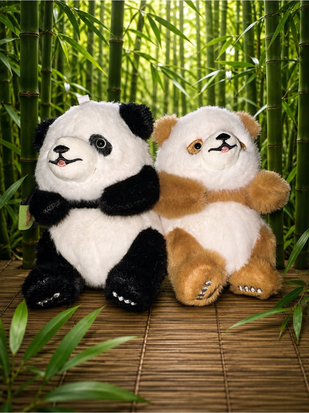 Brown Giant Panda Bag Charm